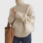 Isabel | High Collar Cashmere