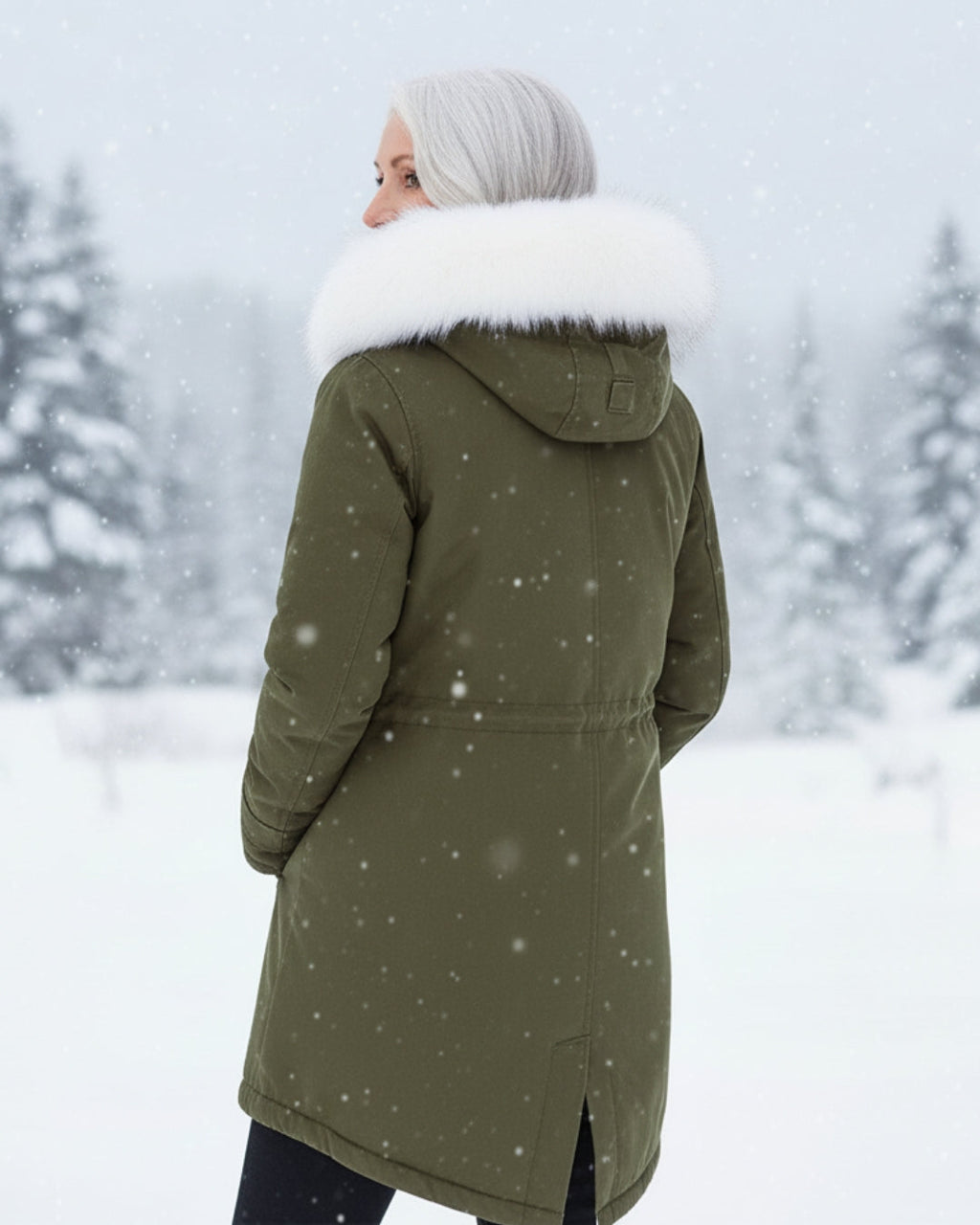 Isla | Fur Hood Parka